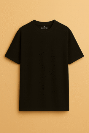 Swankyss Oversized unisex t-shirt black color
