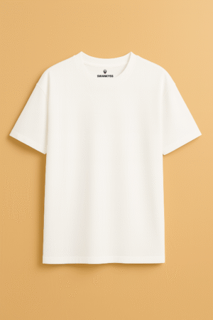 Swankyss Oversized unisex t-shirt White color
